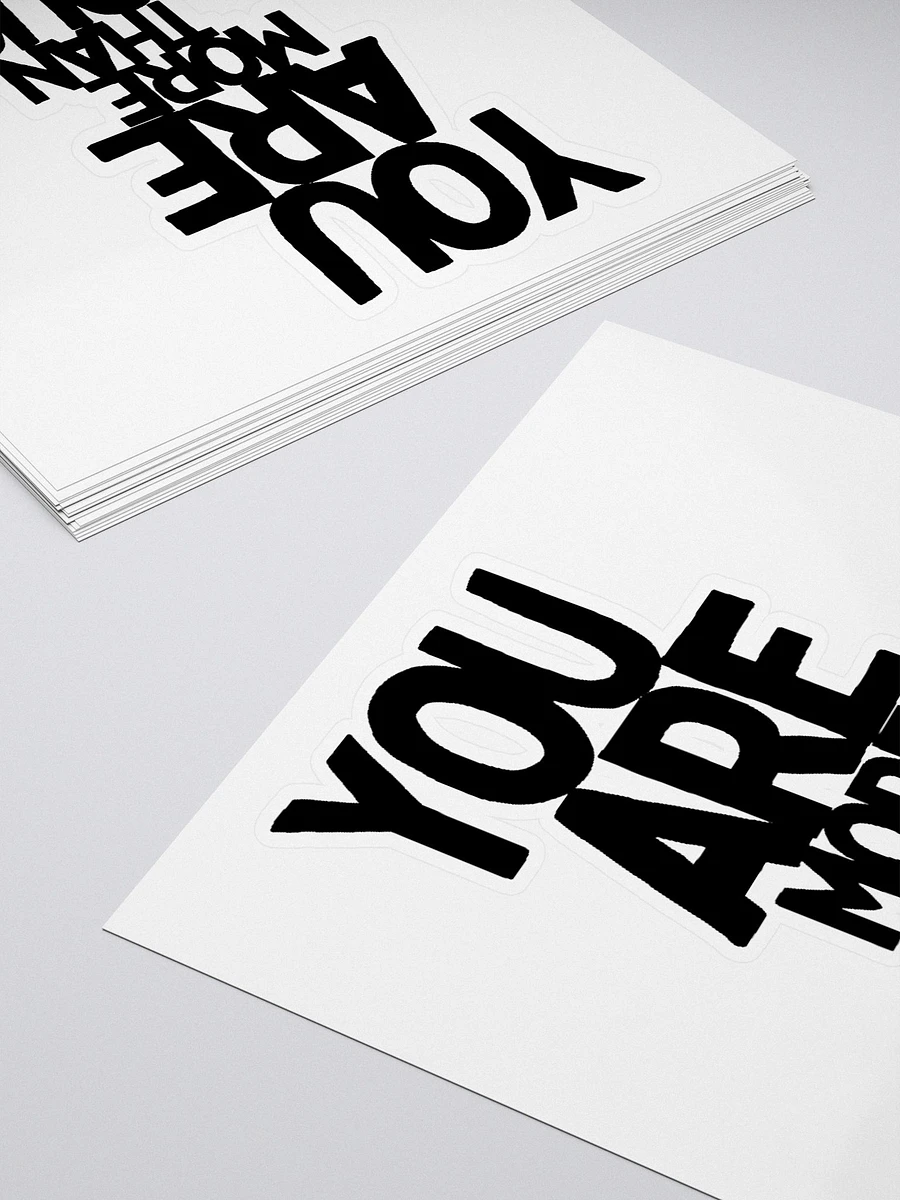 You Are More Than Enough Sticker product image (4)