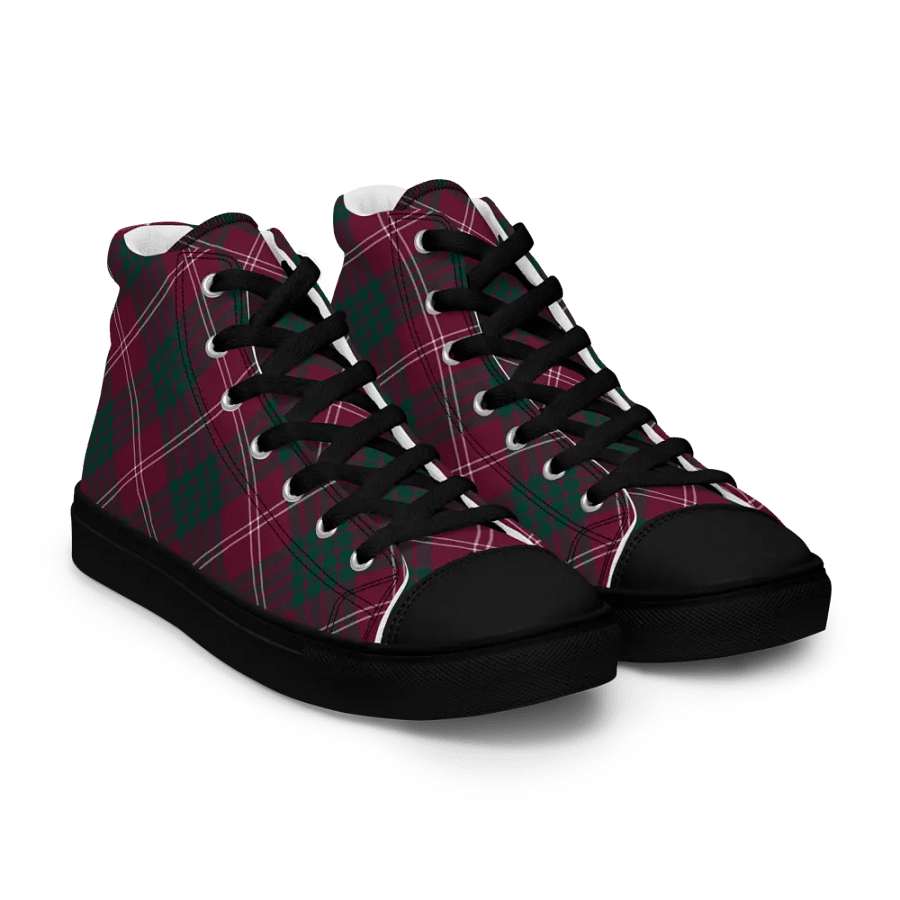 Crawford Tartan Men's High Top Shoes product image (1)