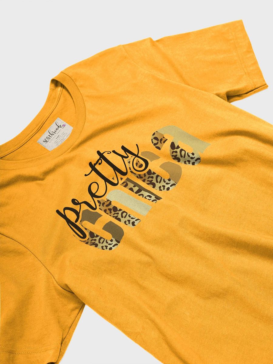 Pretty Chica T-Shirt; Black with Mix Leopard Pattern product image (3)