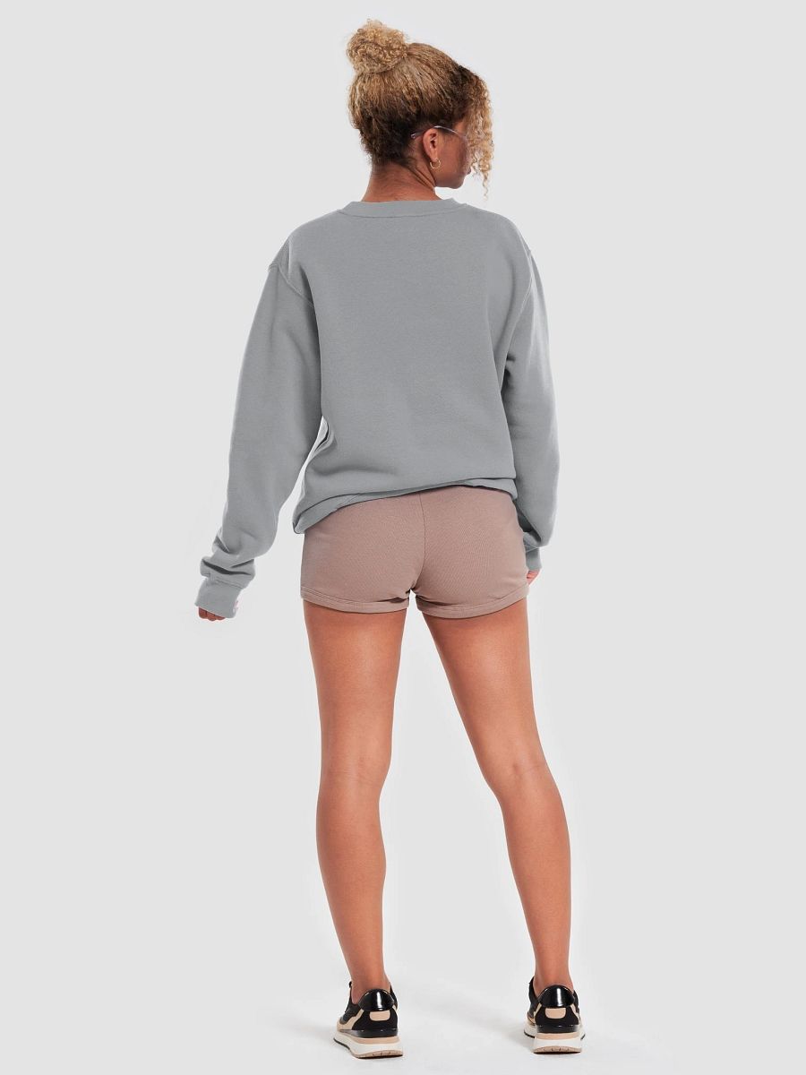 Plain Color Heather Grey Sweatshirt product image (4)