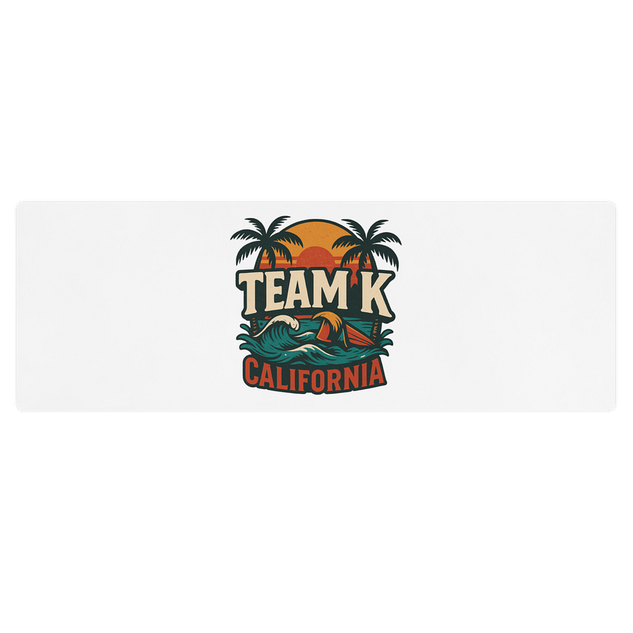 TEAM K CALIFORNIA Yoga Mat product image (1)