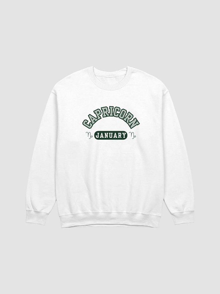 Capricorn January Zodiac Sign Sweatshirt product image (2)