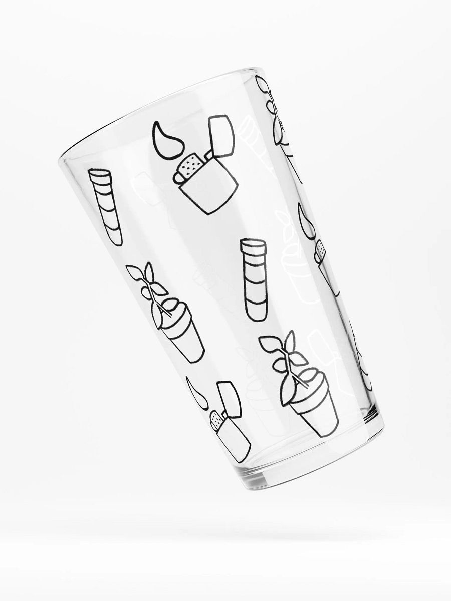 SURVIVAL INVENTORY PINT GLASS product image (4)