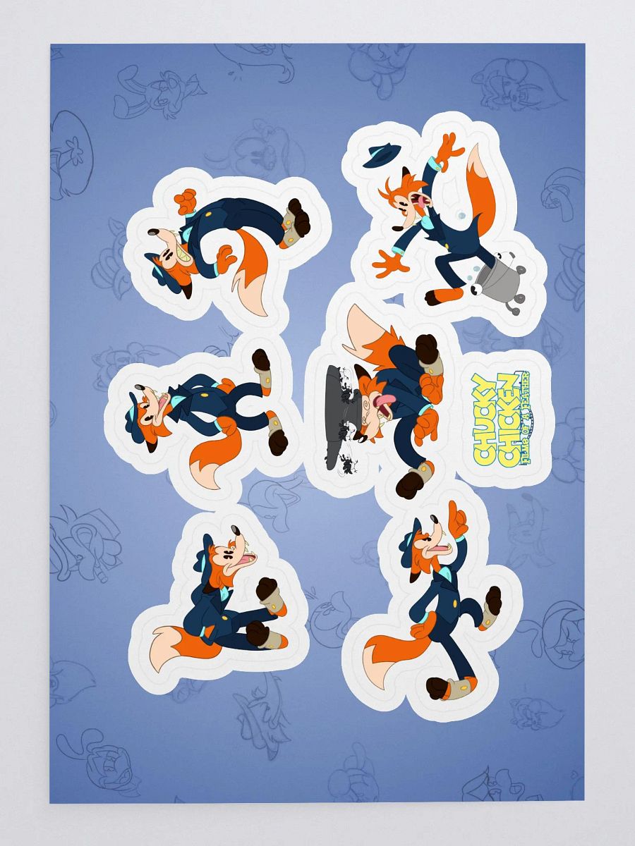Freddy Fox Sticker Sheet product image (3)