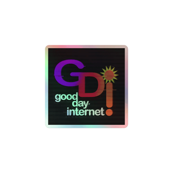 GDI Holographic Sticker product image (1)