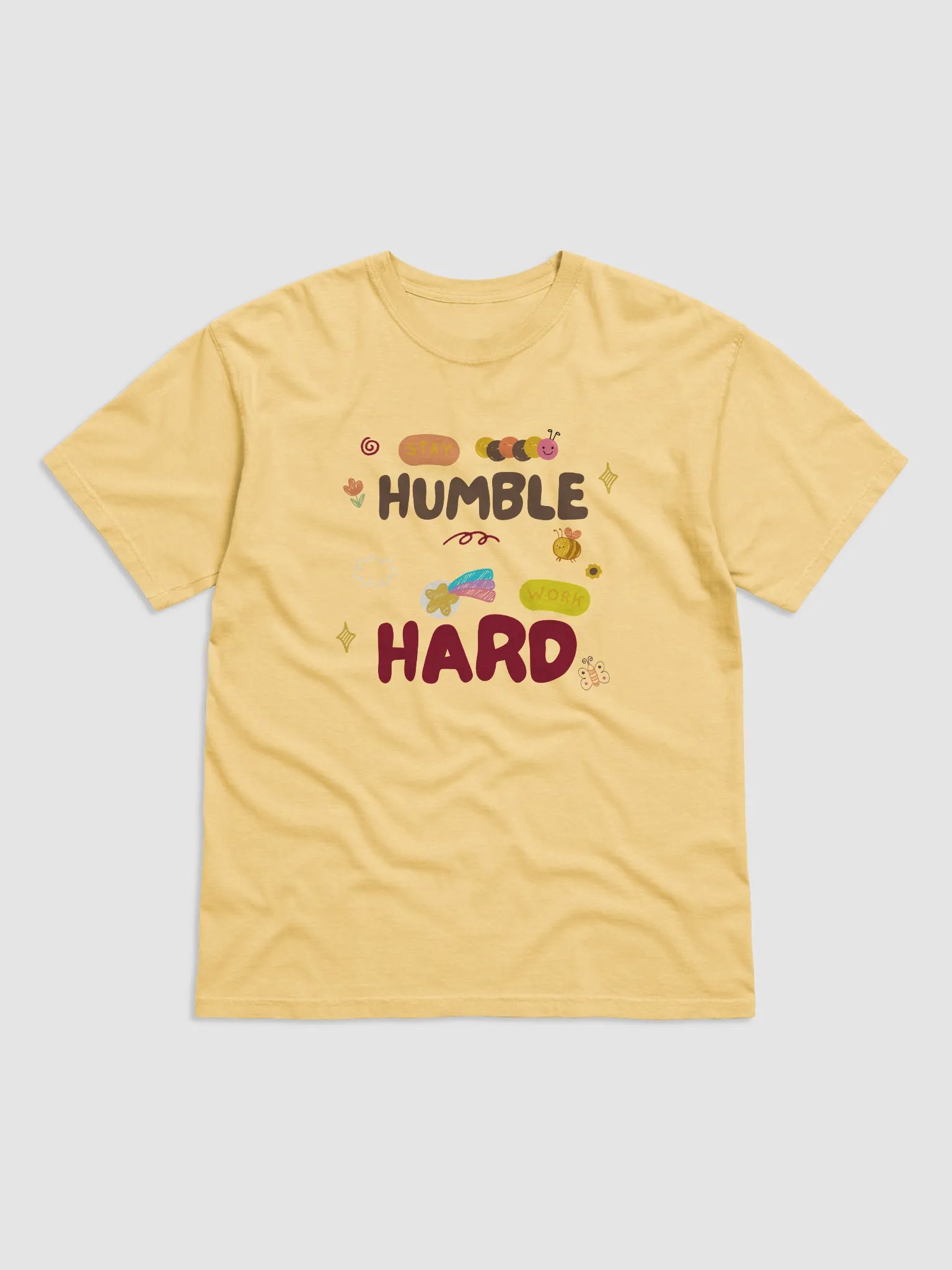 Stay humble, work hard T-Shirt For 2025 Spring product image (9)