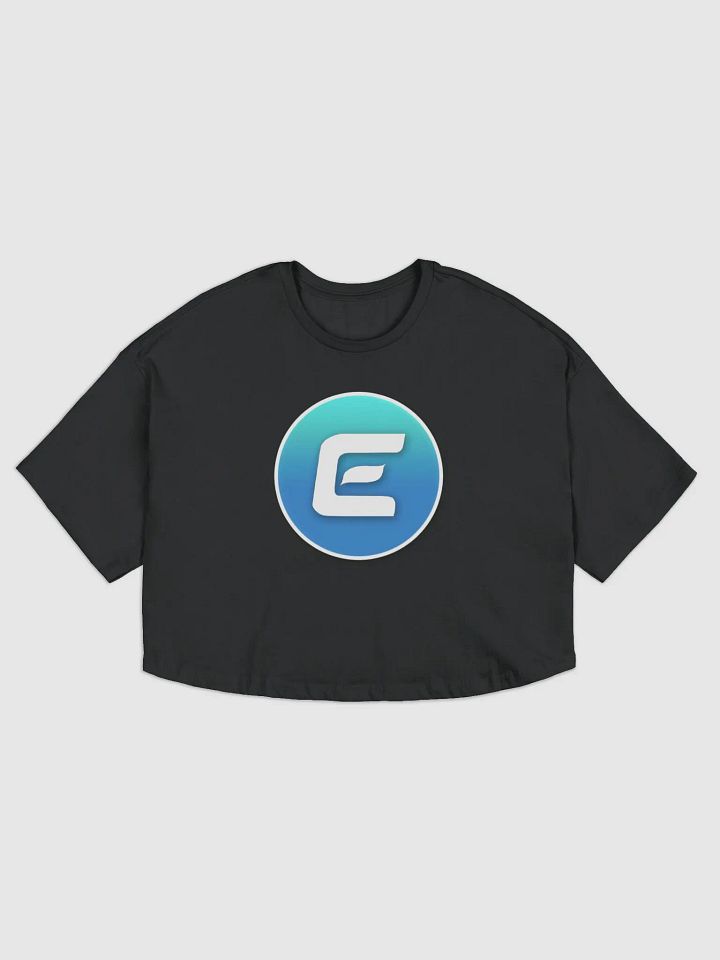 New Logo Loose Drop Shoulder Crop Top product image (1)