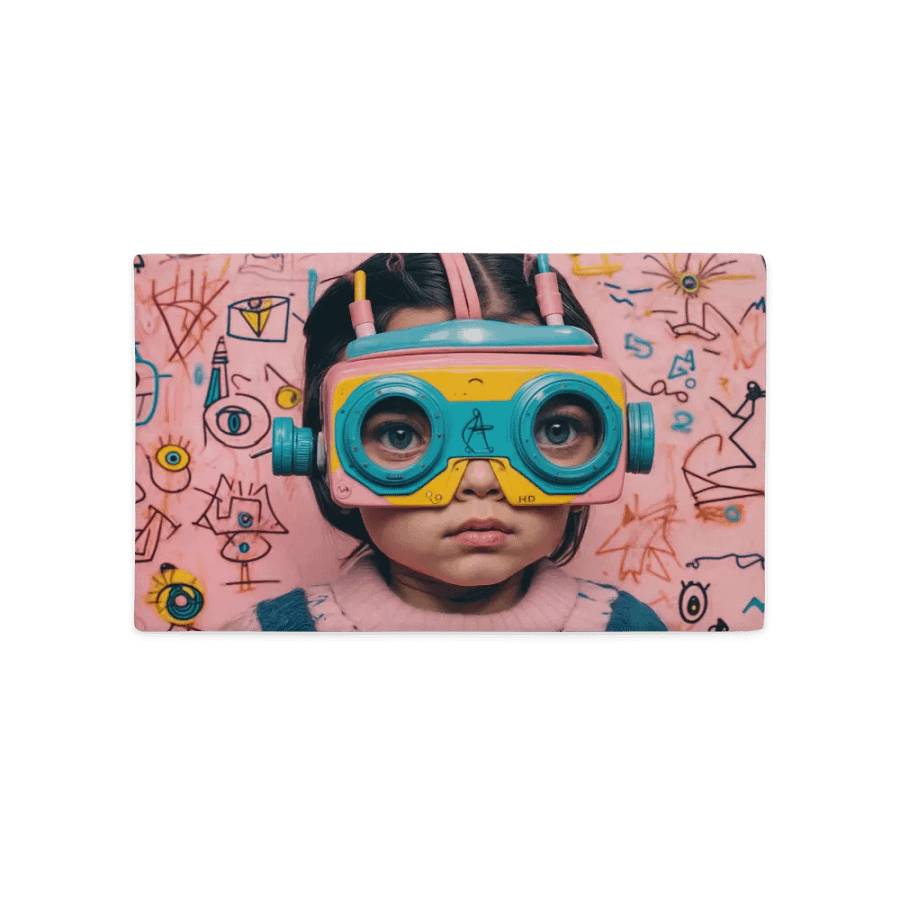 Whimsical òógle Kidsplay Premium Pillow Case product image (4)