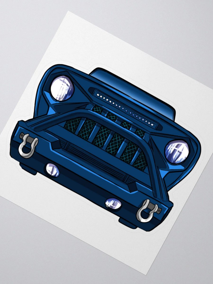 Blue Jeep Sticker product image (5)
