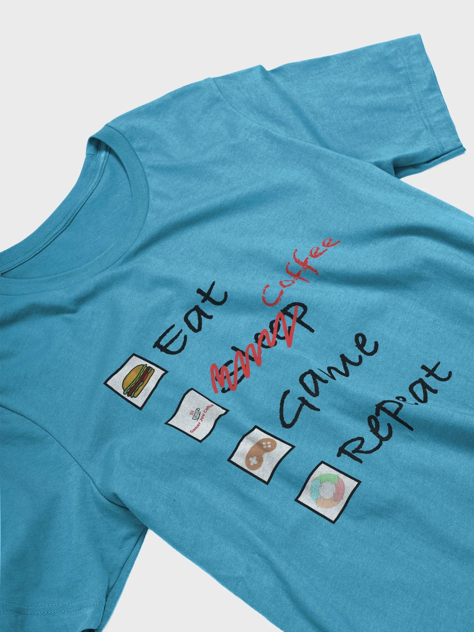 Eat, Coffee, Game, Repeat T-Shirt product image (19)