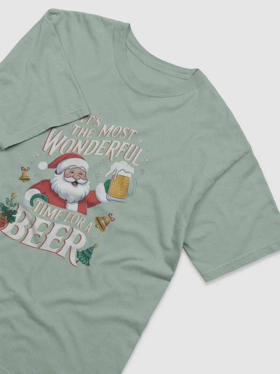 Santa’s Holiday Cheers Comfort Colors Garment-Dyed Heavyweight T-Shirt product image (3)