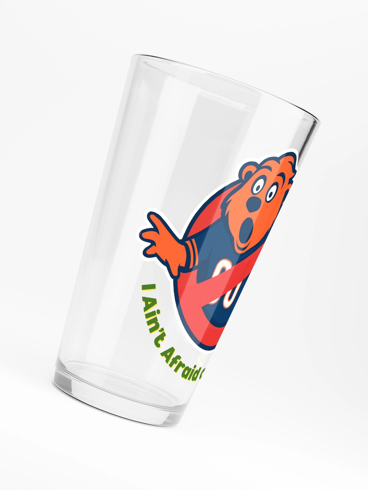 No Bear Shaker Pint Glass product image (6)