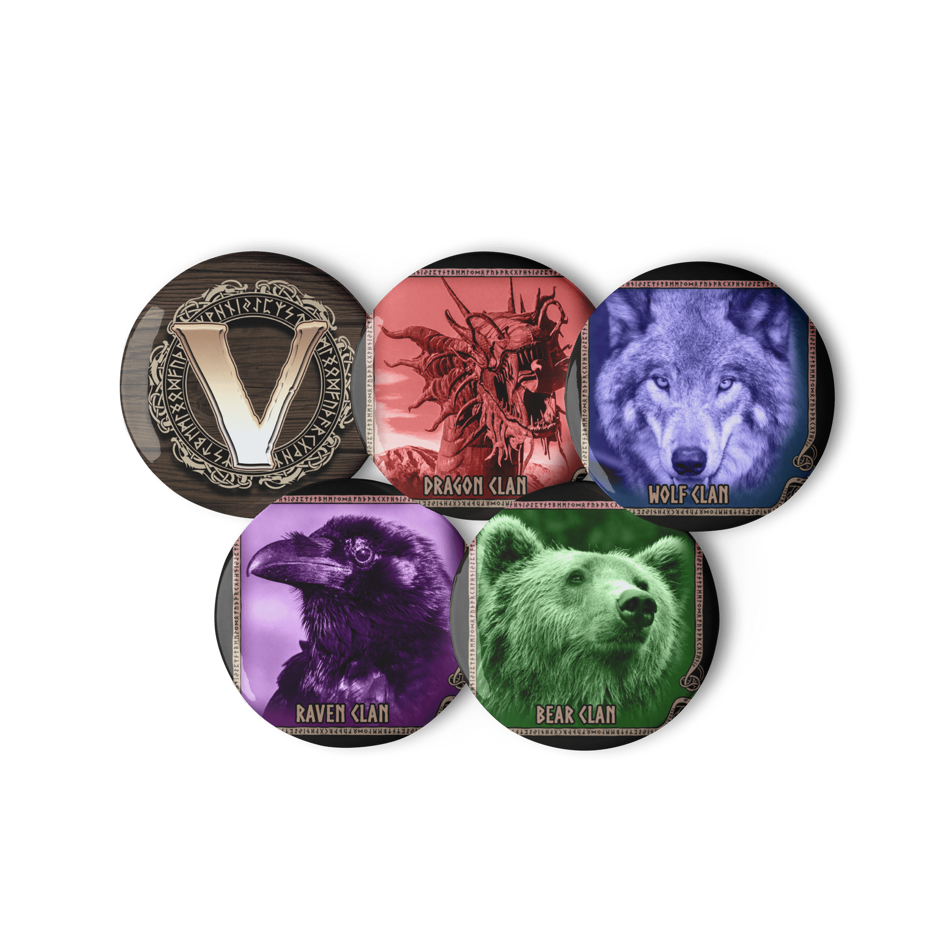 Clan Pin Set product image (1)