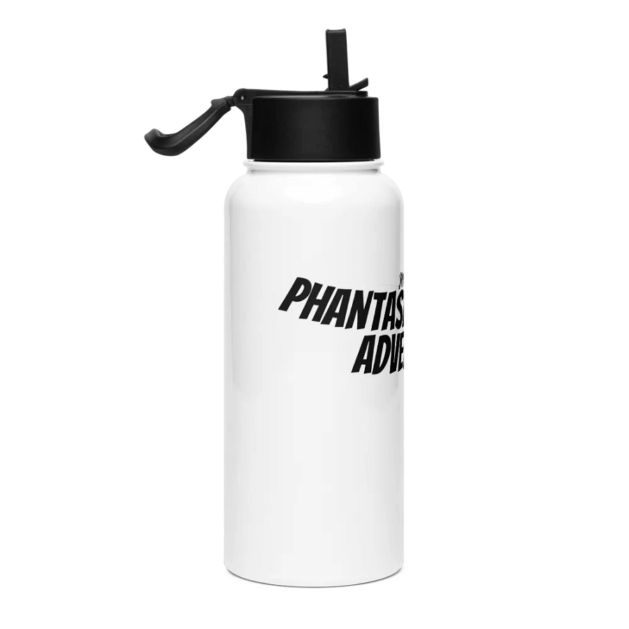 Glossy Black Steel Oasis Water Bottle product image (4)
