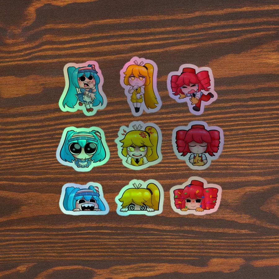 Ebaka Mesmerizer Holo Sticker Sheet product image (3)