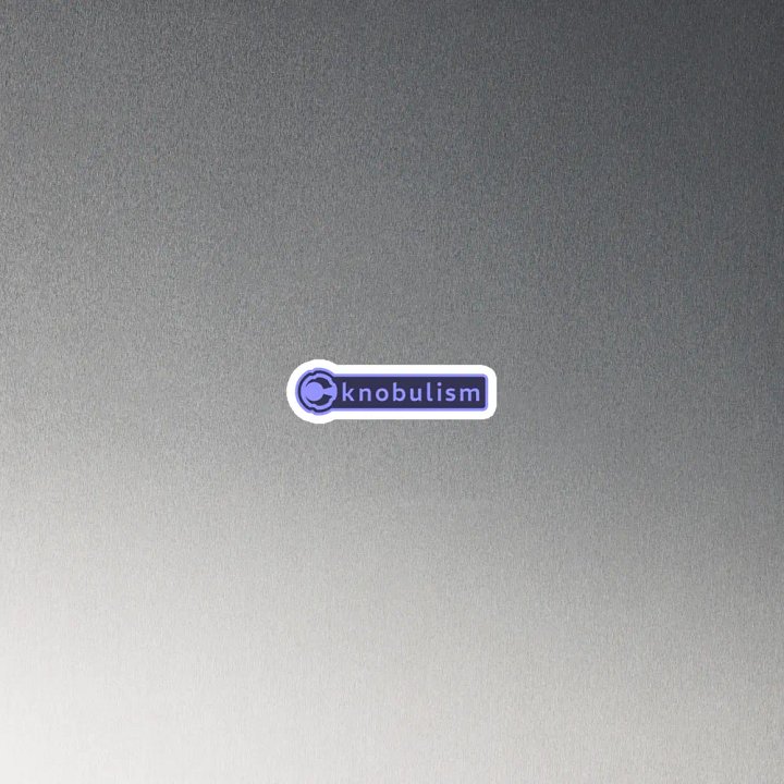 Knobulism Logo Magnet product image (4)