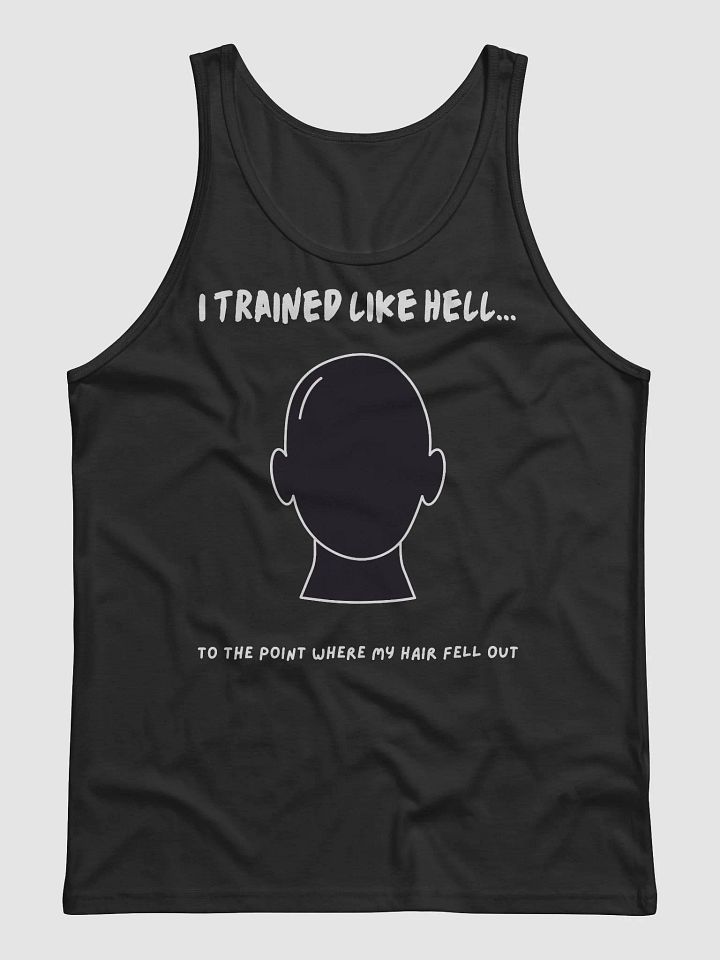 Trained until I'm bald tank top product image (1)