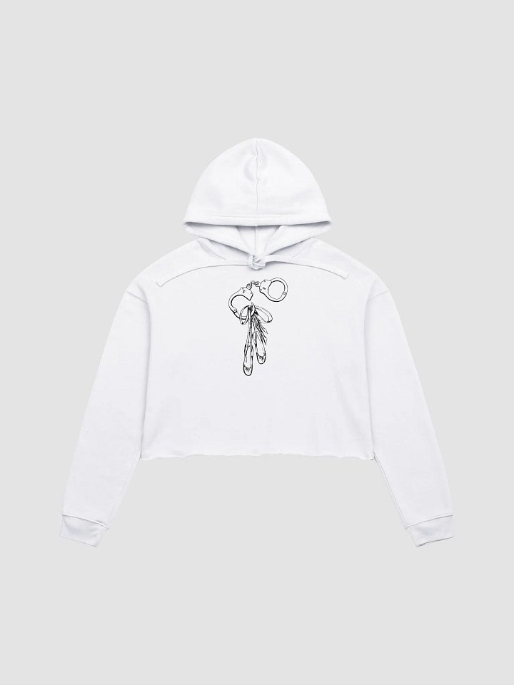 Cuffs & Ballerina Crop Hoodie product image (13)