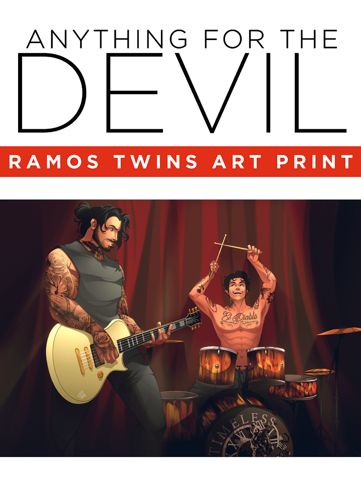 Ramos Twins art print product image (1)