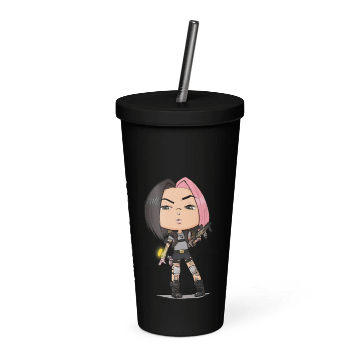 [ Ali3nSun ] Agent Sunny Straw Cup product image (1)