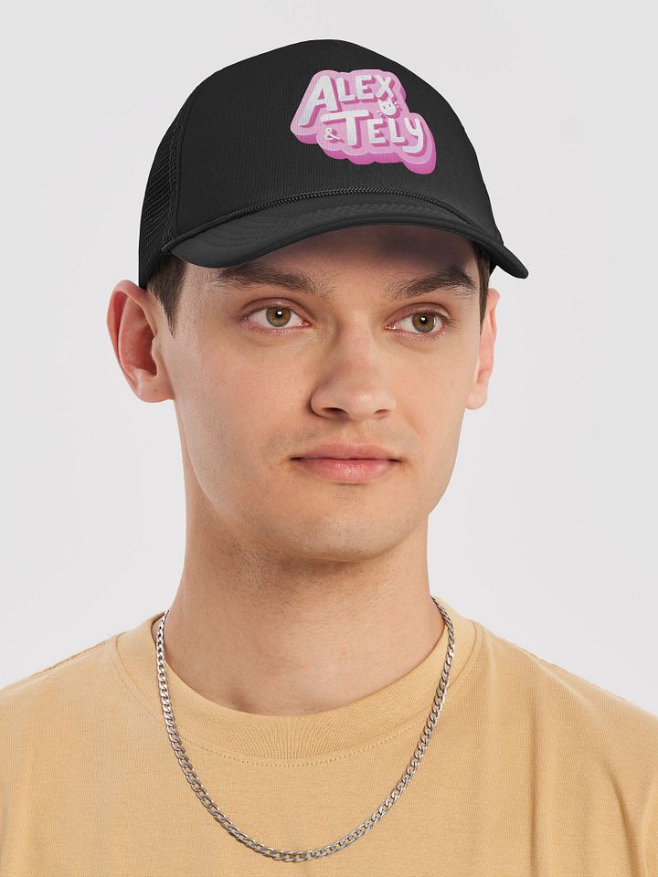 Alex & Tely Pink Logo Trucker Hat product image (1)