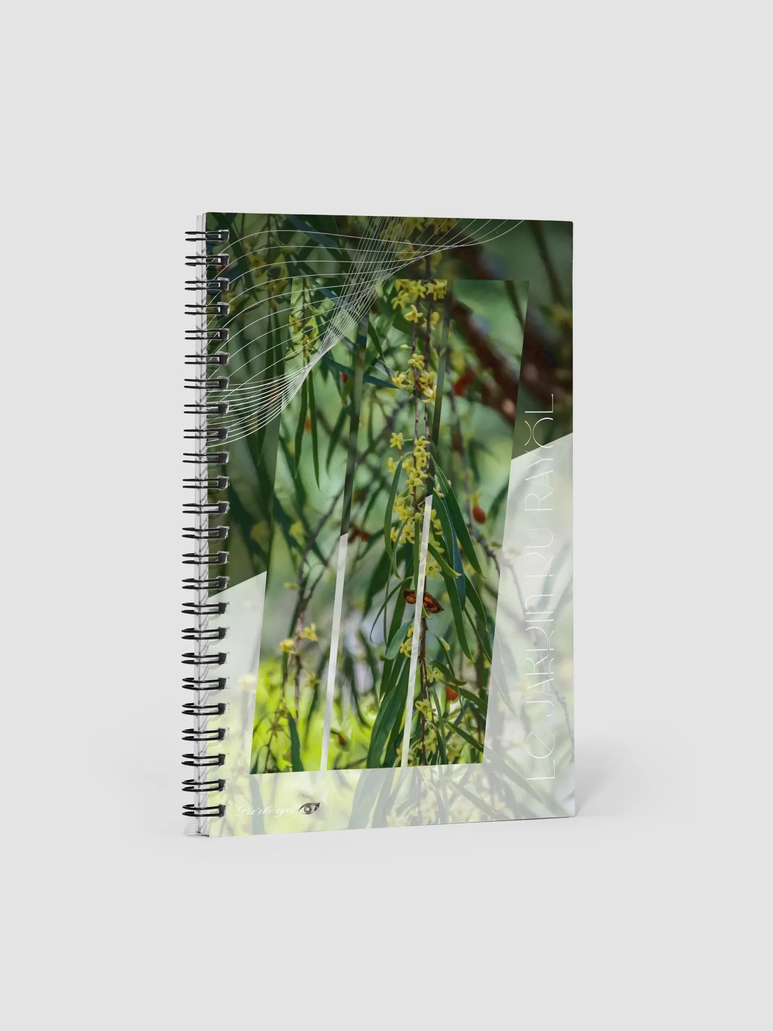GeoGraphik Notebook – Clusters of Sunlight – Jardin du Rayol – A5 Format product image (1)