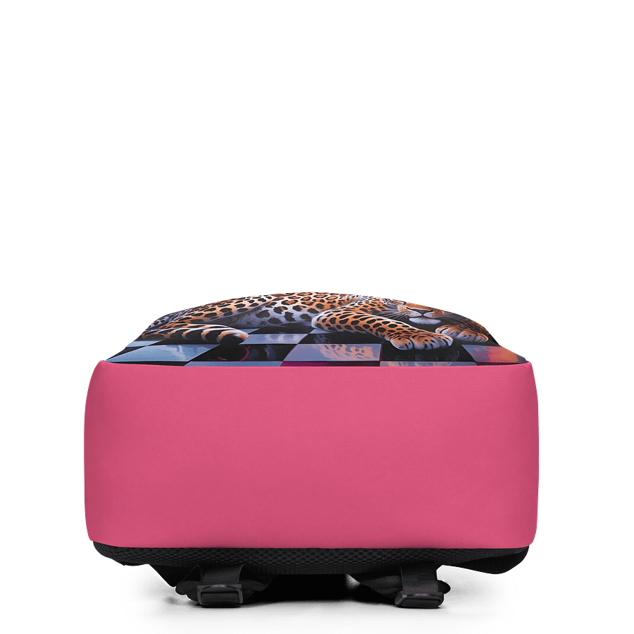 Tropical Disco Leopard All-Over Backpack product image (4)