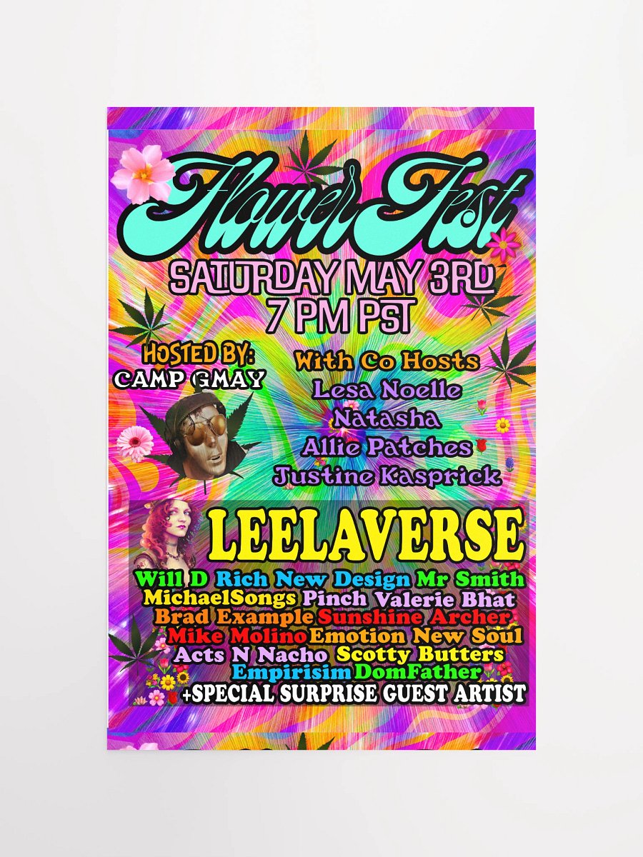 Flower Fest Poster product image (4)
