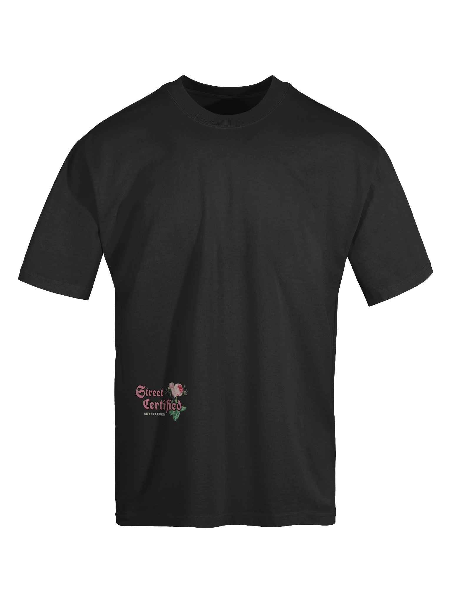 "Street Certified" Tee: Bloom Where You Roam. Authenticity Defined. 🌹🛣️ product image (4)