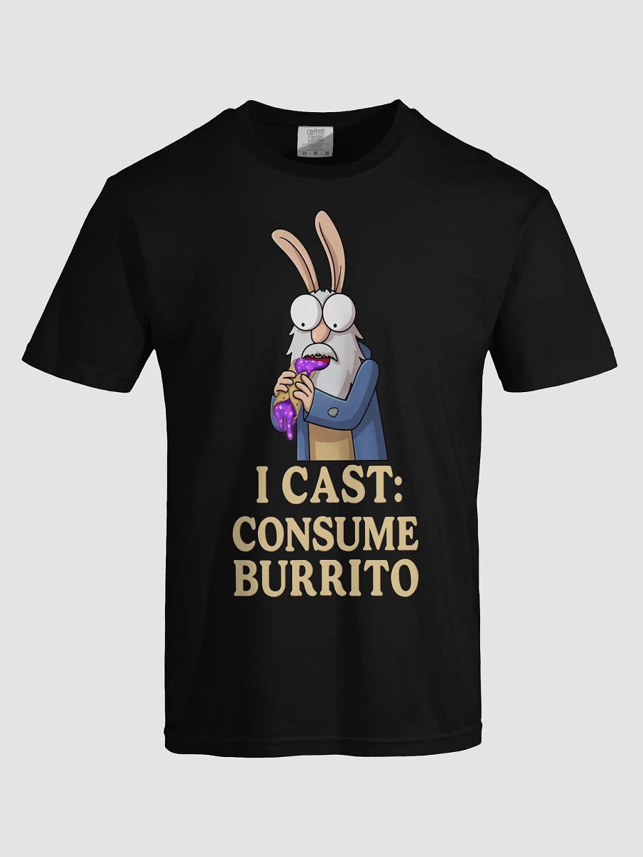 Scroll Guy's Epic Tikka-Wurm Burrito Tee - LIGHT LETTERS product image (59)