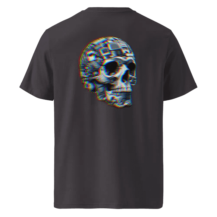 VACIO Techno Skull Glitch T-Shirt product image (1)