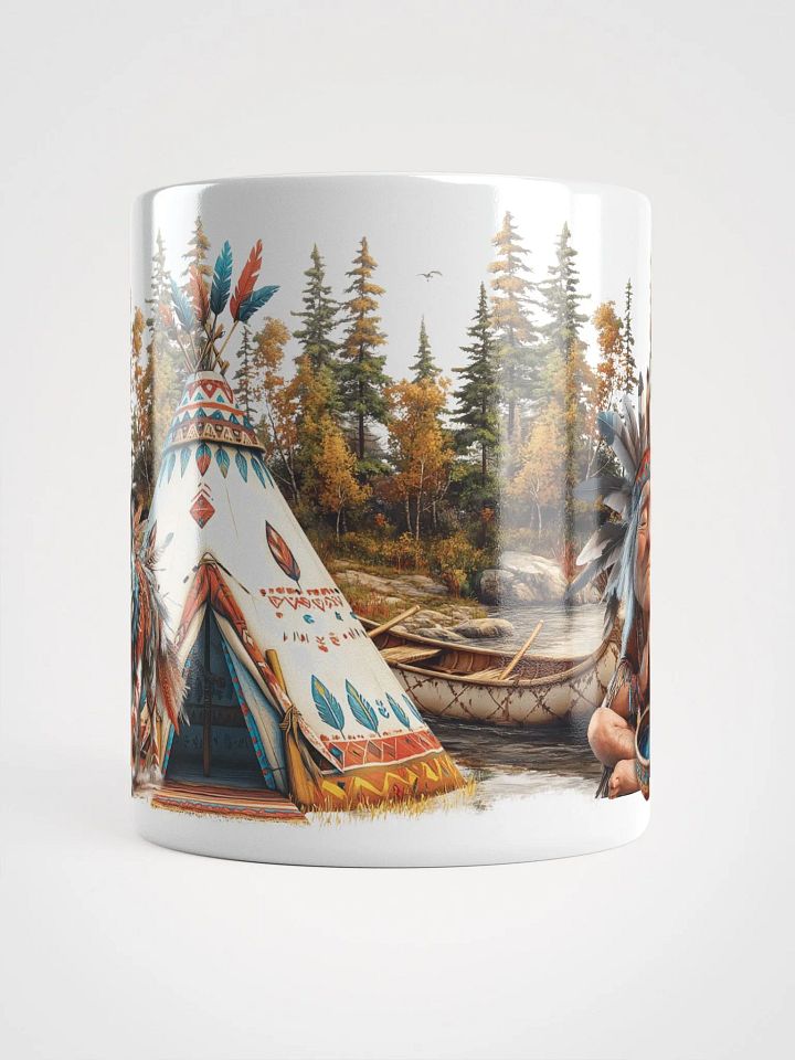 Native Spirit White Glossy Mug product image (2)