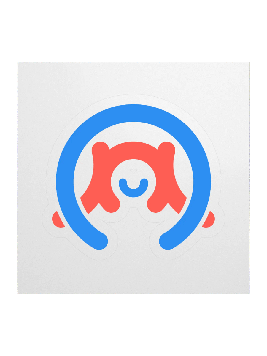 AMU 2D logo Sticker product image (1)