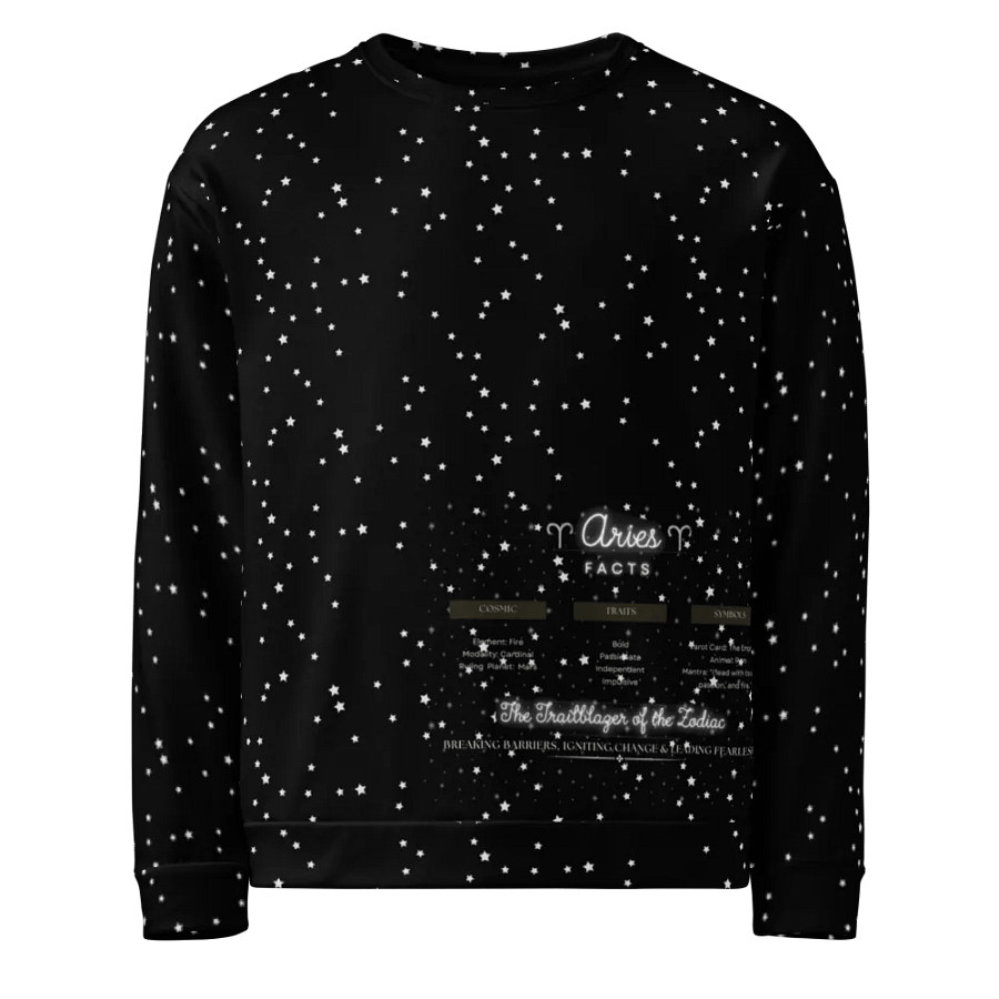 Aries 2025, Attributes, Black Sweatshirt product image (1)