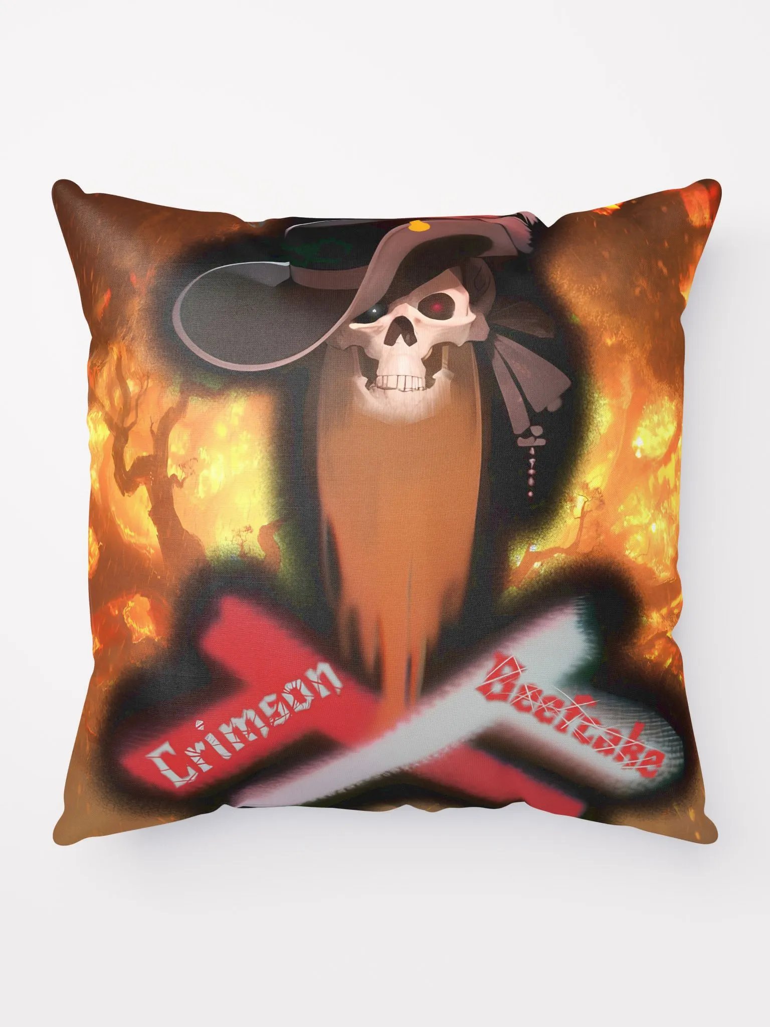 CrimsonThrowPillow (Square) product image (10)