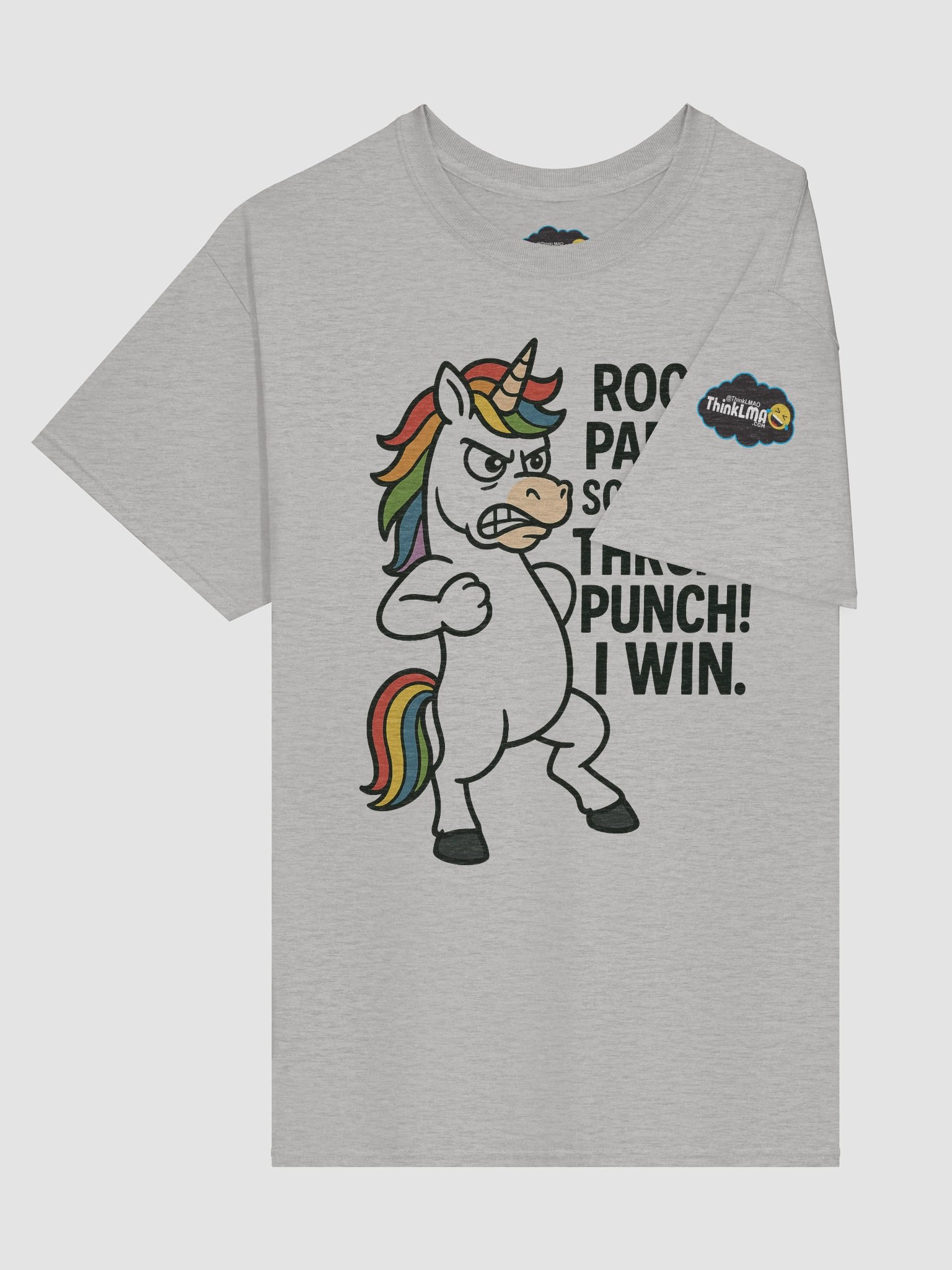 Rock. Paper. Scissors. THROAT PUNCH! Tee product image (15)
