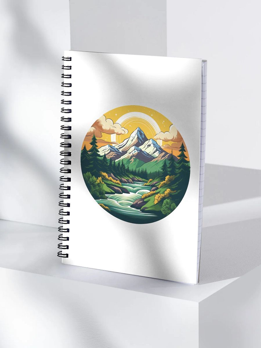 Morning Mountains notebook product image (3)