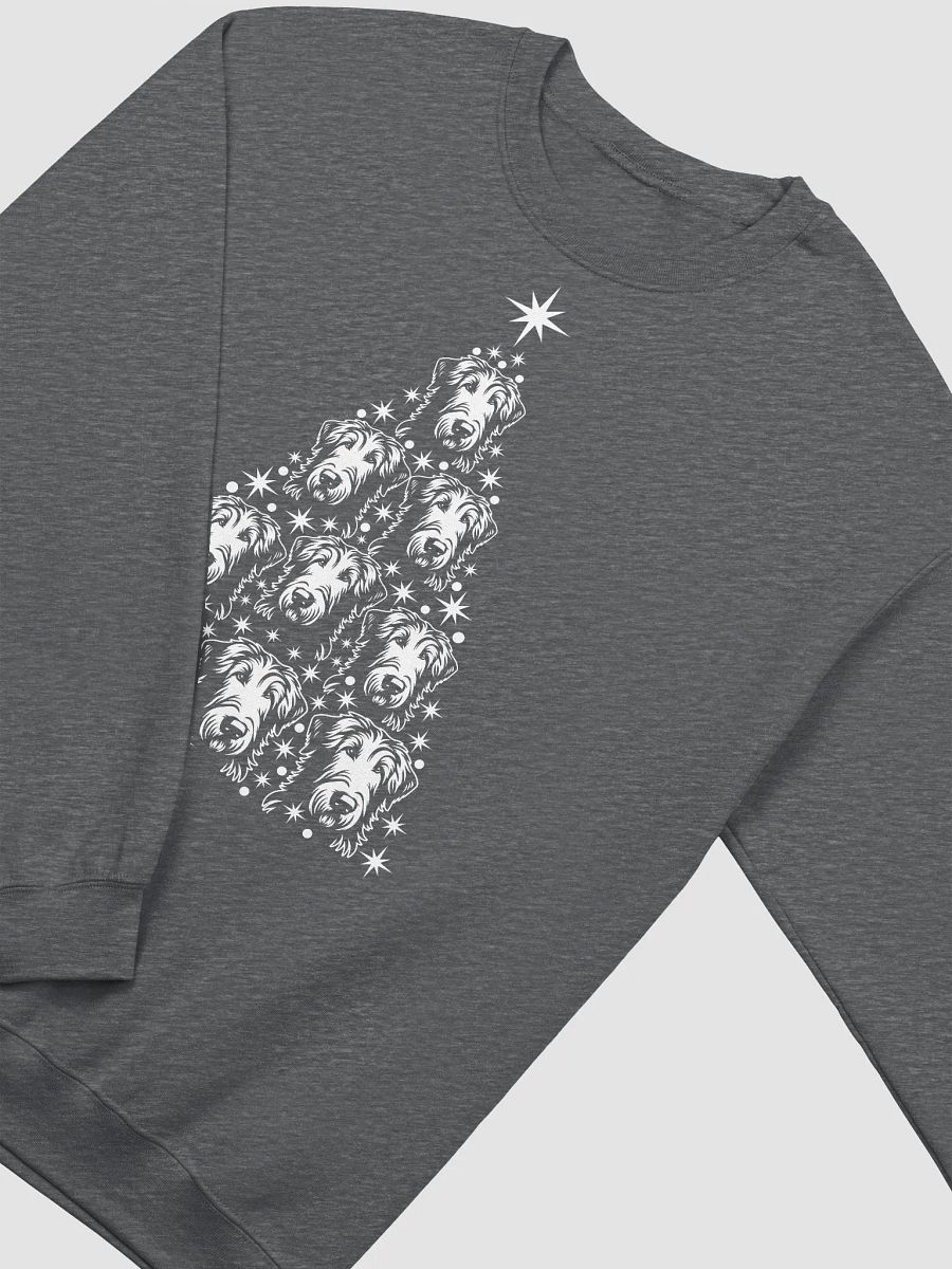 Irish Wolfhound Christmas Tree Sweatshirt Design for Irish Wolfhound Paw-rents product image (9)