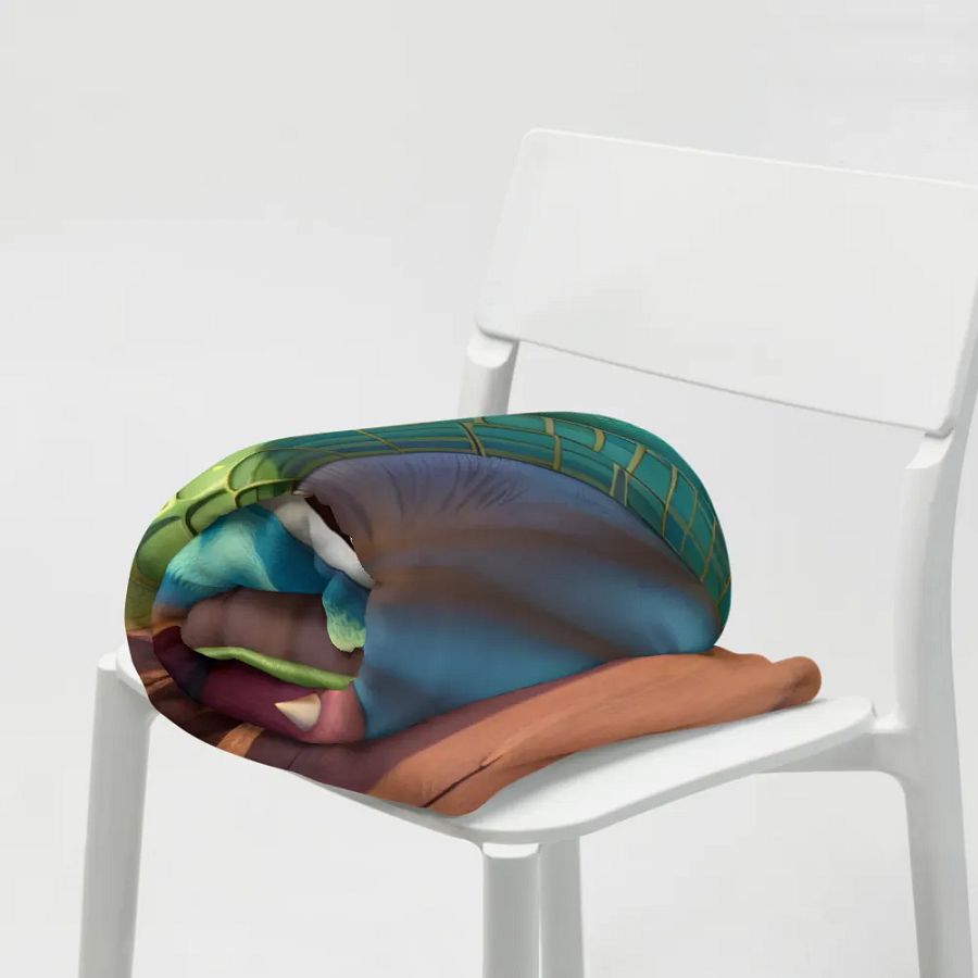 Endangered Species - Mexico - Morelet´s Crocodile Throw Blanket product image (8)