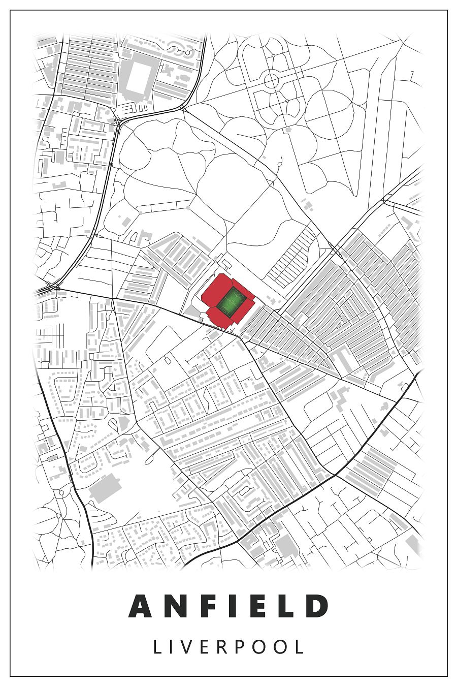 Anfield Map - Liverpool FC product image (18)
