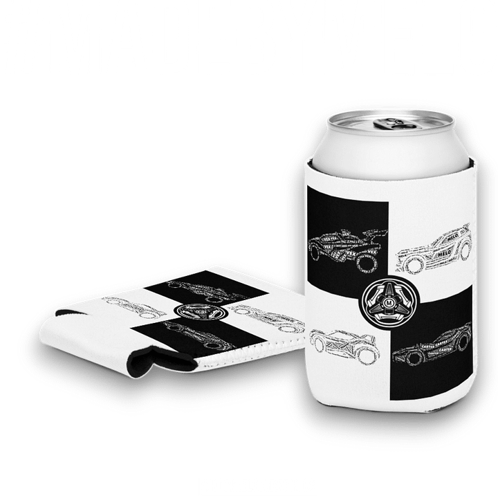 MELO CREW x Carball Club - Personalized Coozie Can Cooler | #MadeByMELO product image (1)
