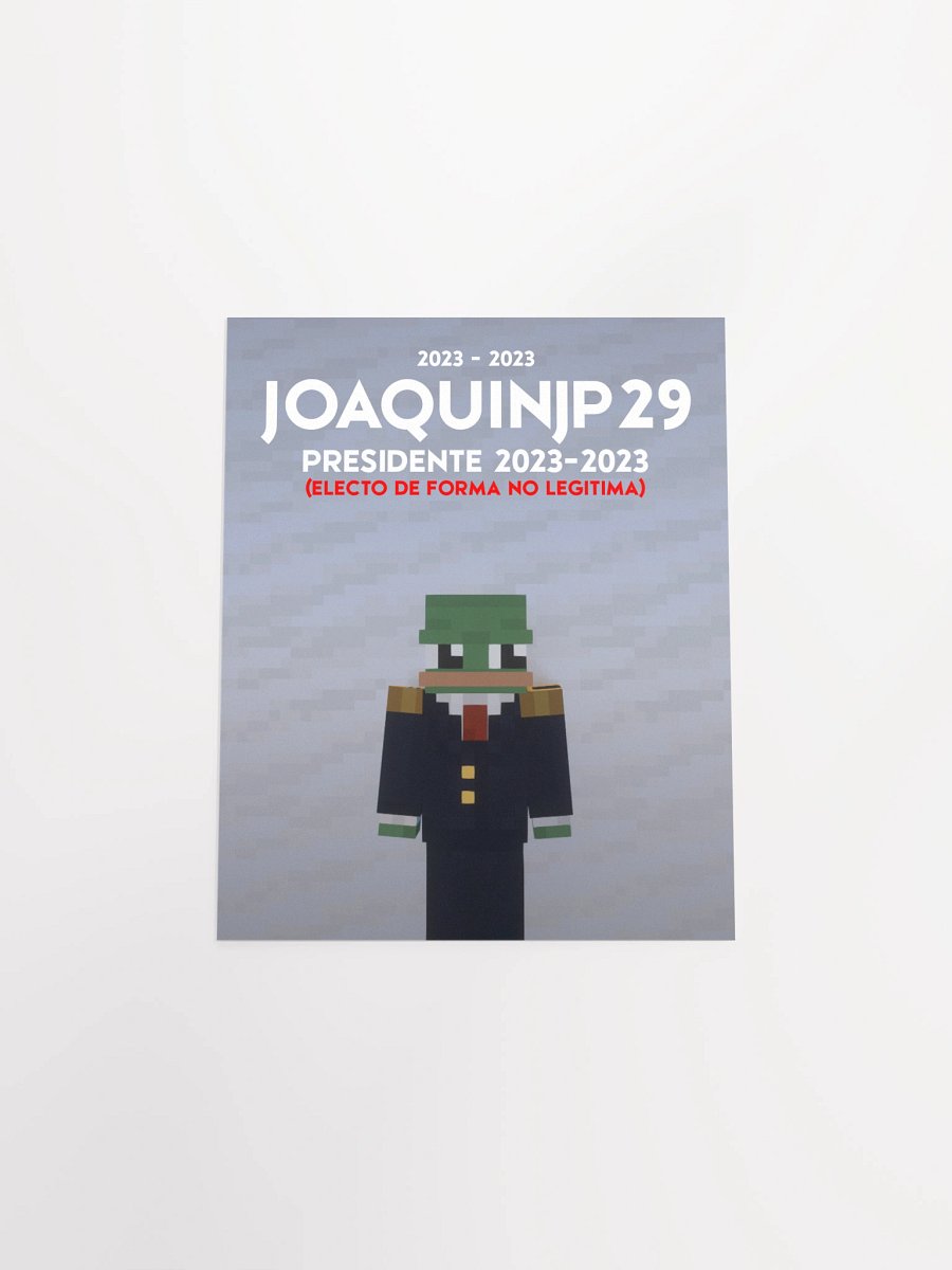 JoaquinJP29 II "Presidente" de NSCSL.COM - Poster product image (4)