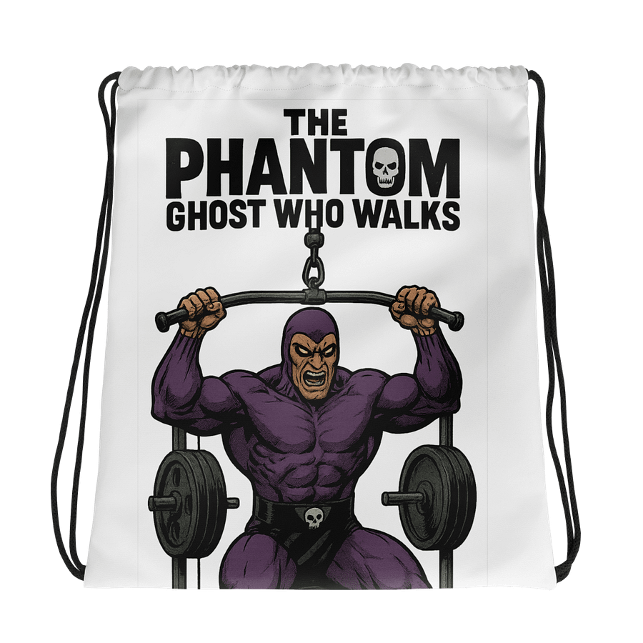 The Ghost Who Walks Power Drawstring Bag product image (1)