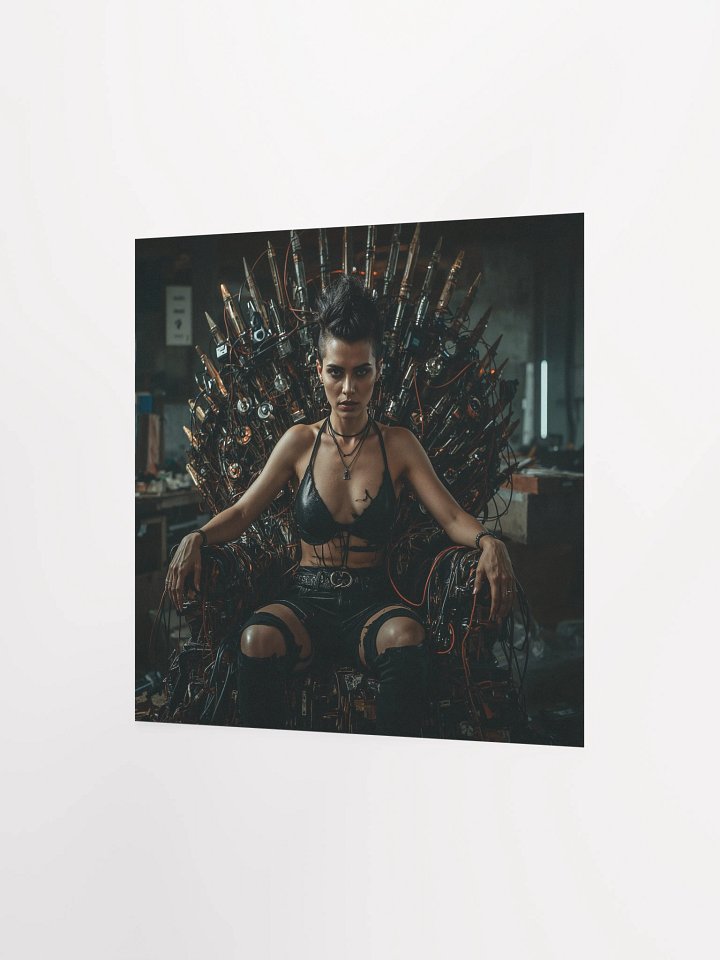 Wired Throne Matte Poster product image (9)