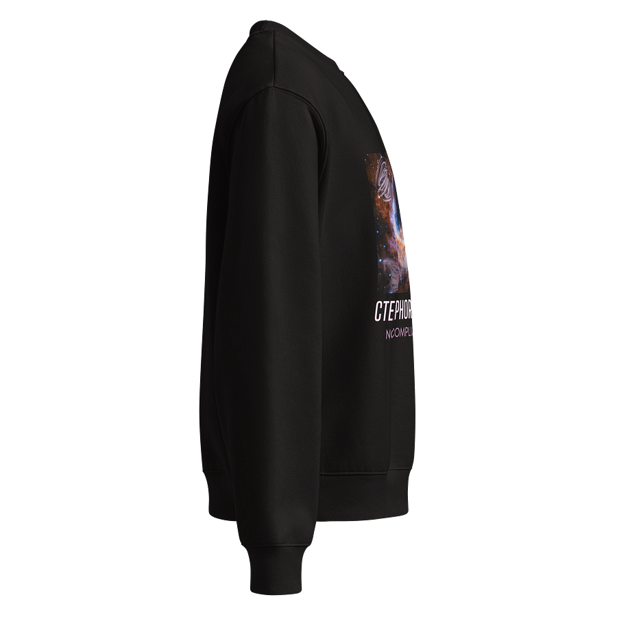 Ctenophores in Space with text Sweatshirt product image (8)