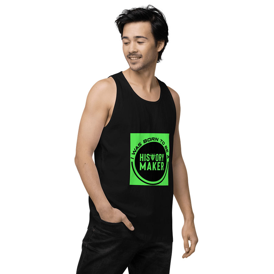 I was Born to be a History Maker Black Men's Tank Top product image (3)