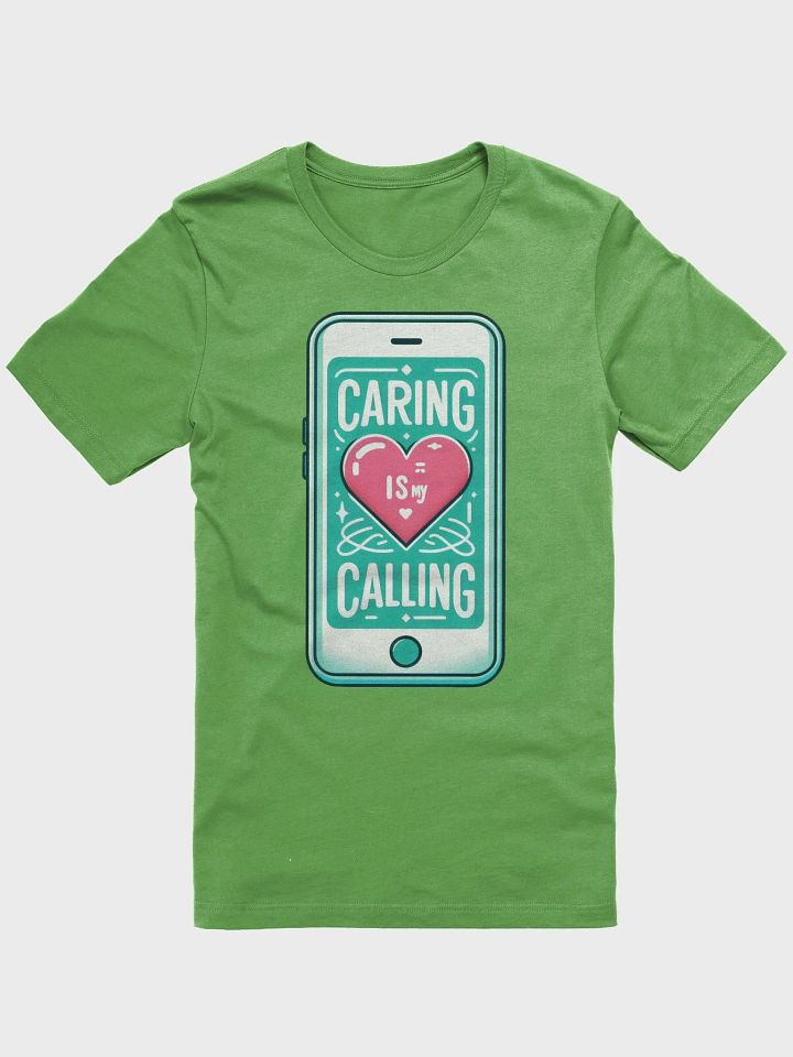 Caring Calling Heart Graphic Tee product image (3)