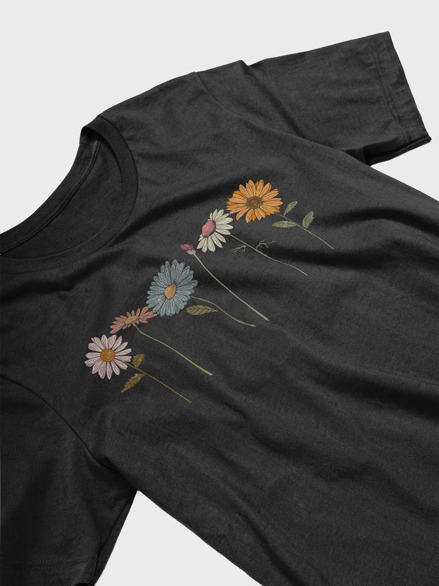Daisy Flower Shirt Boho Botanical Tee April Birth Month Flower T-Shirt Gift For Her product image (5)