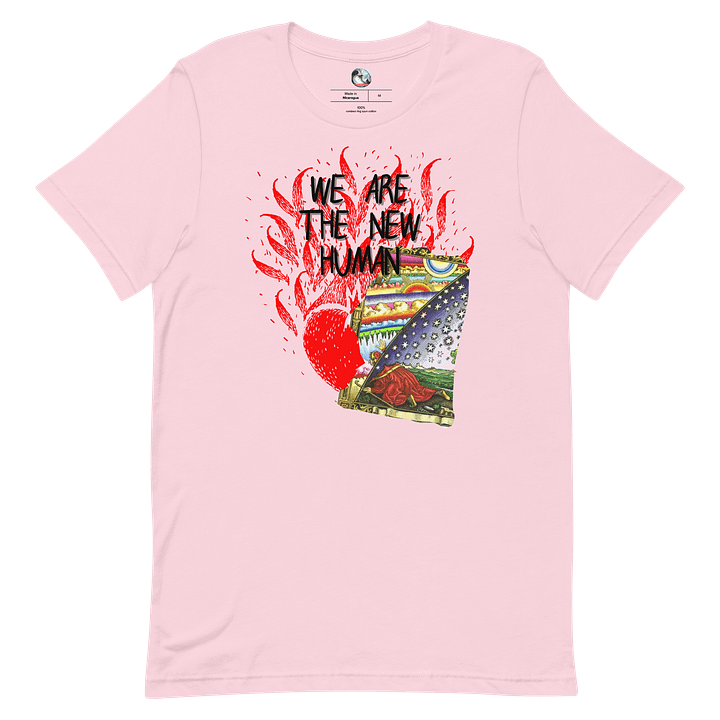 Cotton T-Shirt - Female - We Are The New Human product image (2)
