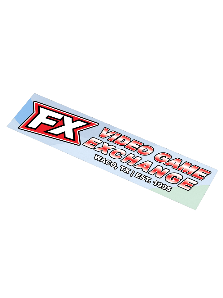 FX Bumper Sticker product image (1)